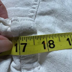 Vince Womens White 100% Hemp Pull On Drawstring Shorts Size Medium‎ M thumbnail 7