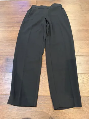 J. Crew Jamie Pant Black Pull On Straight Leg Dress Pants Size 00 - C31-048 thumbnail 4