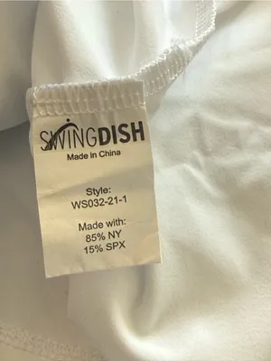 SWINGDISH Heat Valentina Pleated Skort White Size L NEW thumbnail 9