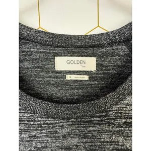 Golden TNA by Aritzia Heathered Wash Grey Short Sleeve T-Shirt - Size - Medium thumbnail 4