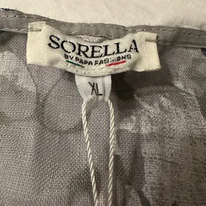 Sorella Geometric Linen Maxi Cocoon Dress - NWT - Size XL thumbnail 11