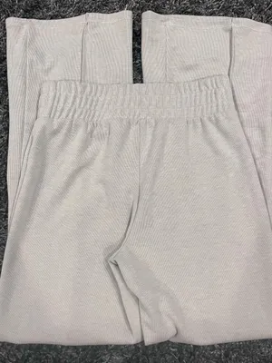 🌸A NEW DAY LIGHT GREY FLARE LOUNGE PANTS SIZE SMALL🌸 thumbnail 3