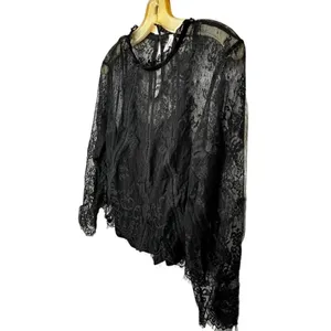 Xhilaration Black Lace Top‎ thumbnail 3