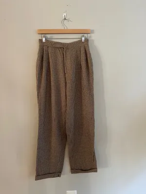 Polo Ralph Lauren Houndstooth Purple Label Trousers thumbnail 7