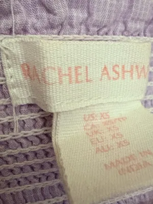 Rachel Ashwell Light Lavender Lace-Trim Camisole Tank Top thumbnail 8