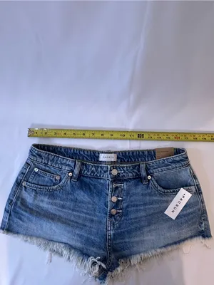 Pacsun Jamie Low Rise Micro Shorts size 30 Button Fly Nwt thumbnail 6