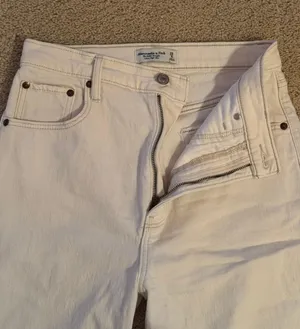 Abercrombie The Ankle Straight Ultra High Rise thumbnail 2