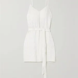 RETROFÉTE‎ Claire Belted Sequined Chiffon Mini Dress Iridescent XL NEW thumbnail 13