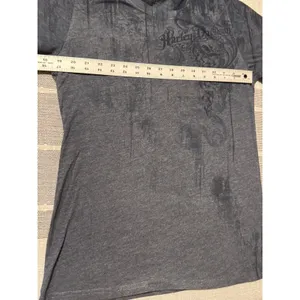 Harley Davidson Womens‎ Graphic T Shirt V Neck Short Sleeve Dark Gray XL thumbnail 3
