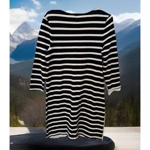 NWOT Women's‎ Old navy striped sweat Dress - Size M thumbnail 4