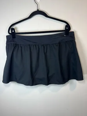 Nike Solid Element Board Skirt Skort Black Activewear Athleisure Zip Pocket XXL thumbnail 8