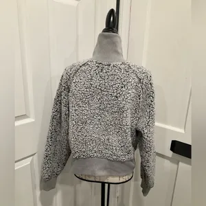 Pink By Victorias Secret‎ Half Zip Sherpa Jacket thumbnail 3