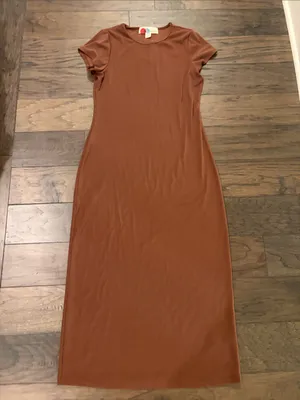 New With Tags Free People Beach Essential Slim Midi Dress Sz M thumbnail 2