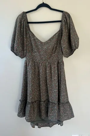 Altar'd State Floral Mini Dress thumbnail 1