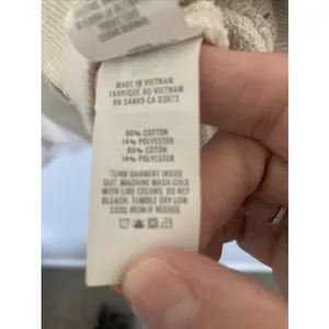 Aerie Women’s Nude Cream Oversized Crewneck Sweatshirt Long Sleeve Size Small thumbnail 9