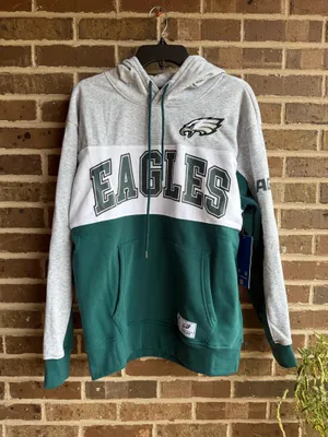 NFL Philadelphia Eagles Hoodie Green Vintage style Women’s Medium thumbnail 1
