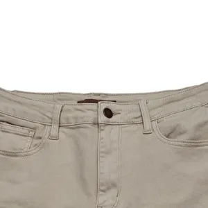 Judy Blue Shorts Womens L Beige Bermuda Denim Stretch 4.5 In Casual JB150249C thumbnail 2
