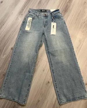 SKY Women's Wide Leg Light Blue Jeans thumbnail 1