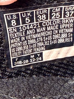 Skechers Black Slip-Ins Athletic Shoes thumbnail 7