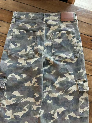 NWOT Hidden Jeans Camo Cargo Pants Green Brown 29 thumbnail 12