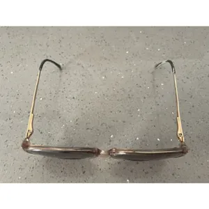 Vintage Luxottica Brownmist Fran 130 Eyeglasses Frames ONLY Brown Mist France thumbnail 2