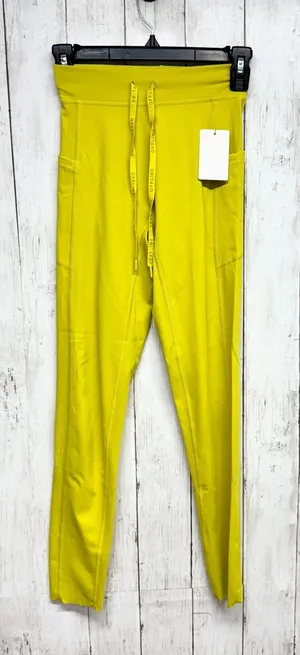 Offline by Aerie Pants Women Size Small Hi-Rise Yellow Joggers Athletic‎ Pockets thumbnail 1