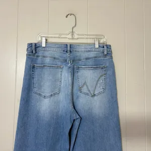 Mica Los Angeles Super High Rise Straight Leg Jeans Size 31 Loose Fit thumbnail 6