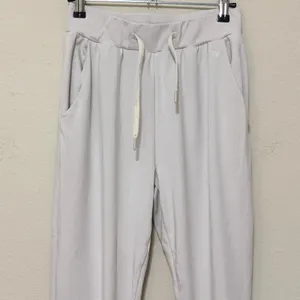 Cozy Earth Bamboo Lounge Jogger Pants Size XS Light Cream Drawstring‎ Pockets thumbnail 4