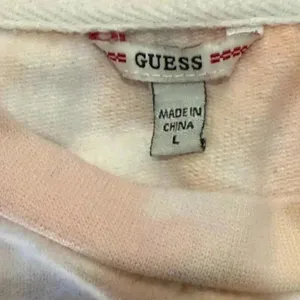 Guess Pink Acid Wash Cropped Sweatshirt thumbnail 5