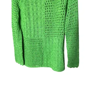 French Laundry Green Knit‎ Sweater Size M thumbnail 2