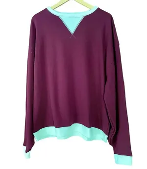 We the Free Sweatshirt Classic Crew Colorblock Size Small NEW thumbnail 3