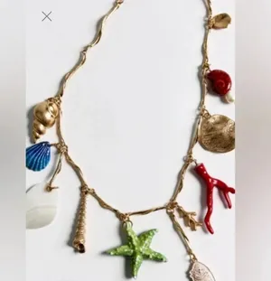 - Zara multi-charm necklace 🔥🔥🔥 thumbnail 3