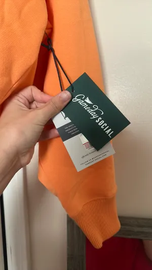 Vols Croppped Long Sleeve Orange Size M thumbnail 2