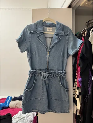 Show Me Your Mumu Outlaw Dress Denim thumbnail 3