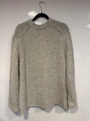 Grey oversized Pistola crewneck‎ sweater thumbnail 4