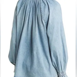 Citizens Of Humanity Light Blue Denim Tunic thumbnail 3