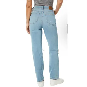 Madewell Perfect Vintage Straight Jeans Danby Wash Knee Rip‎ 27 Clean Girl thumbnail 3