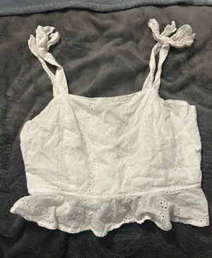 White floral top thumbnail 1