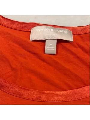 Banana Republic Orange Sleeveless Top Medium thumbnail 3