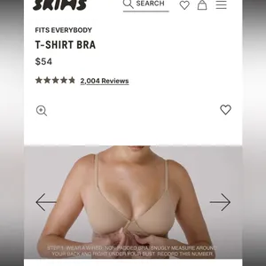 Skims Fits Everybody T-Shirt‎ Demi Bra Onyx Size 34D NWT thumbnail 10