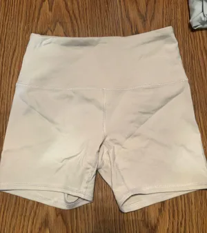 RBX Active Biker Active Shorts Off White thumbnail 1