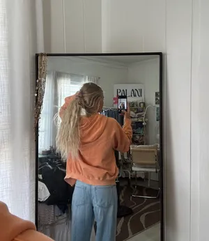 U.S. Vintage zip Up Orange Size M thumbnail 3
