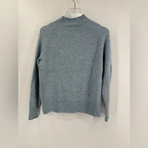 J crew light blue‎ wool blend mock neck sweater size xxs thumbnail 2