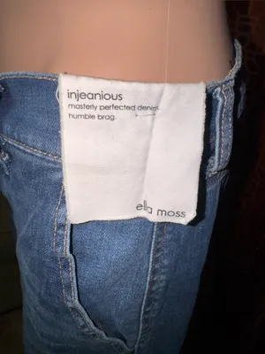 Ella Moss Cropped Wide Leg Jeans 28" Waist thumbnail 4
