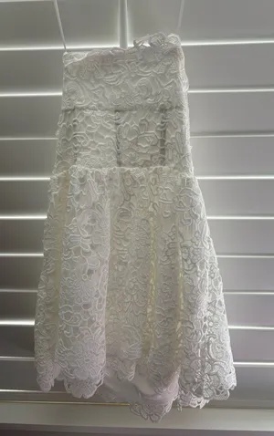 Altar'd State mini white dress  thumbnail 1