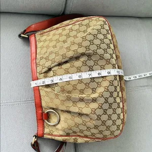 GUCCI canvas GG monogram shoulder bag ❤️❤️ thumbnail 5