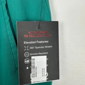 Grey's Anatomy Nursing Scrubs Professional Wear Barco Signature Green Size XXS thumbnail 2