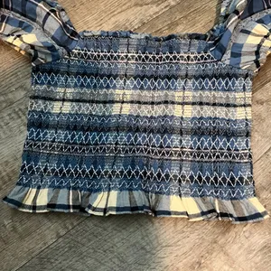Love Shack Fancy Hersh‎ Plaid Crop Top Size Small thumbnail 6