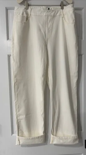 Halara Flex™ Zipper Pockets Washed Baggy Wide Leg Casual Jeans Size 12 thumbnail 1