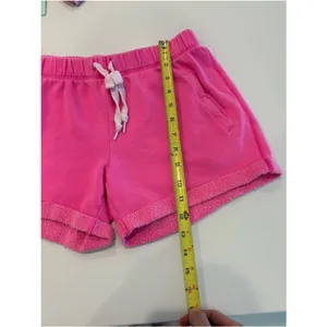 PINK Victoria’s Secret Pink Fleece Shorts Lounge Drawstring side Logo - XS thumbnail 7